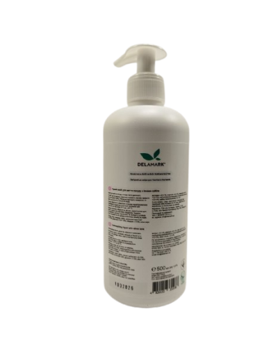 ЕКО Засіб для миття дитячого посуду DeLaMark з іонами срібла без запаху 500 мл
