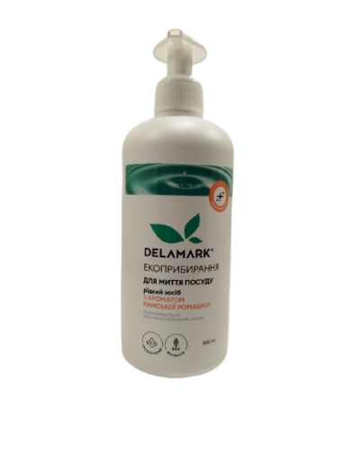 ЕКО Засіб для миття посуду DeLaMark Римська ромашка, 500 мл