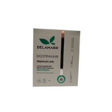 Концентр. безфосф. пральний порошок DeLaMark Premium Line Universal з ефектом кондиціонера 1 кг