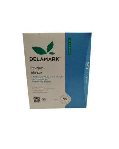 Екозасіб для відбілювання, виведення плям, посилення прання DeLaMark 3 в 1 750 г