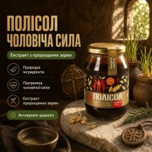 ПОЛІСОЛ Чоловіча сила (екстракт з пророщених зерен) 550 г