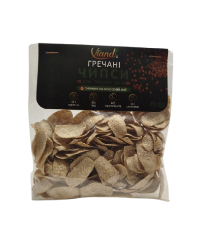 Чипси гречані Viand 75 г