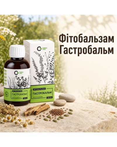 Фітобальзам Гастробальм (раніше шлунково-кишковий) Грін-Віза 200 мл