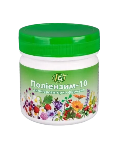 Поліензим-10 Грін-Віза антипаразитарна формула 280 г