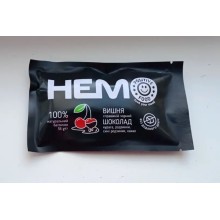 Батончик Positive Food HEMO вишня у шоколаді без цукру 36 г