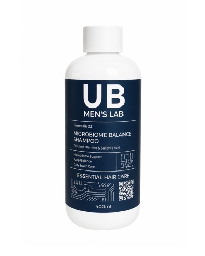 Шампунь UB MEN`S LAB Formula 03 для ухода при шелушении и повышенном себовыделении 400 мл