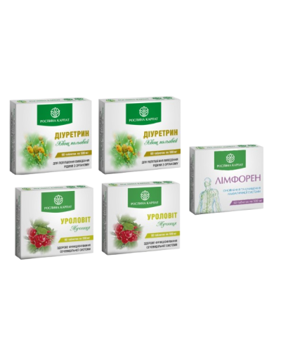 Комплексна програма для зняття набряків Рослина Карпат