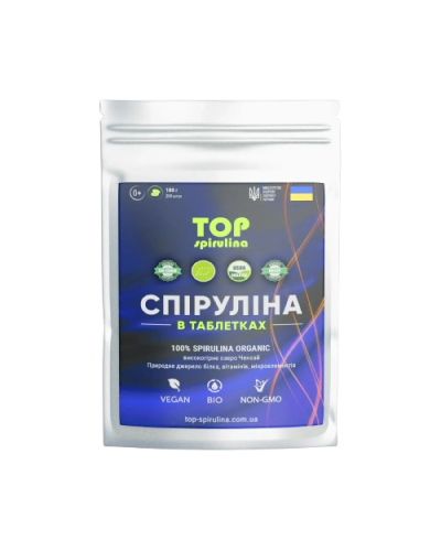 ТОП-Спирулина из озера Ченхай в таблетках 100 г