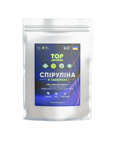 ТОП-Спирулина из озера Ченхай в таблетках 250 г