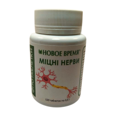 Фітотаблетки Міцні нерви Новий Час 120 шт.
