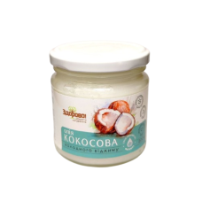 Кокосова олія Здорово нерафінована холодного віджиму 200 мл