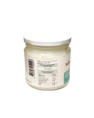 Кокосова олія Здорово нерафінована холодного віджиму 200 мл