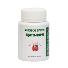 Фітотаблетки Щито-норм Новий Час 120 шт.
