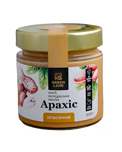 Арахісова паста Green Lane 330 г скло