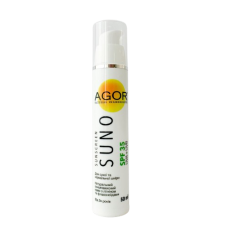 Натуральний сонцезахисний крем для обличчя SUNO SPF35 для сухої та нормальної шкіри AGOR 50 мл