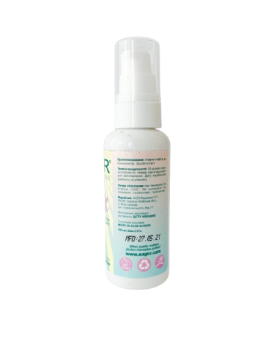 Дитячий сонцезахисний крем SANIK SPF 30 для дітей від 3 років AGOR 60 мл