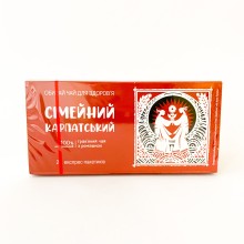 Трав'яний чай Сімейний Карпатський з ромашкою та іван-чаєм 20 пак.