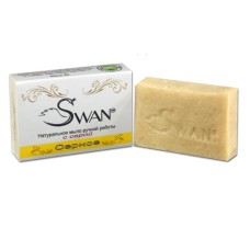 Натуральное мыло ручной работы Серное, 90 г, Swan