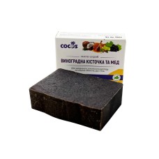 Натуральне мило-скраб Cocos Виноградна кісточка та мед 130 г