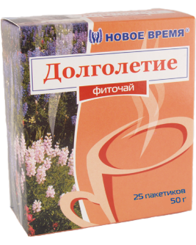 Фіточай Довголіття, 20 пак., Новий Час