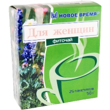 Фіточай Для Жінок, 25 пак, Новий Час