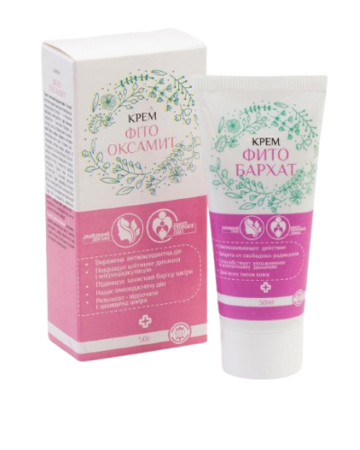Крем для обличчя Фіто Оксамит Центр Здоров'я Сім'ї 50 г