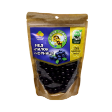 Натуральные конфеты-драже "Цілюща бджілка" с черникой, 150 г