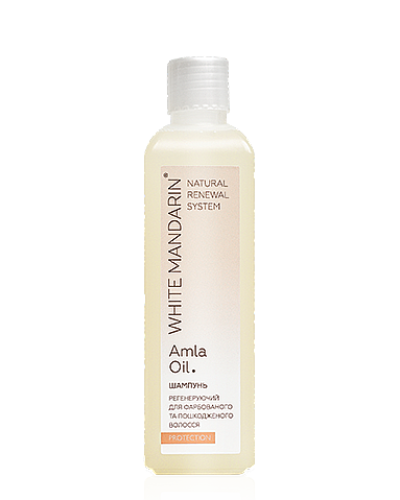 Шампунь White Mandarin Amla Oil регенеруючий для фарбованого та пошкодженого волосся 250 мл