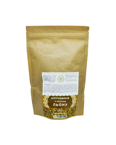 Клітковина лляна Еколія 200 г