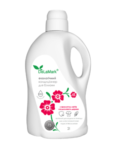 Еко Кондиціонер-ополіскувач DeLaMark Квіти сандалового дерева 2 л