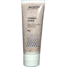 Натуральний виноградний скраб для обличчя AGOR VINBERO SCRUB для сухої та нормальної шкіри 80 г