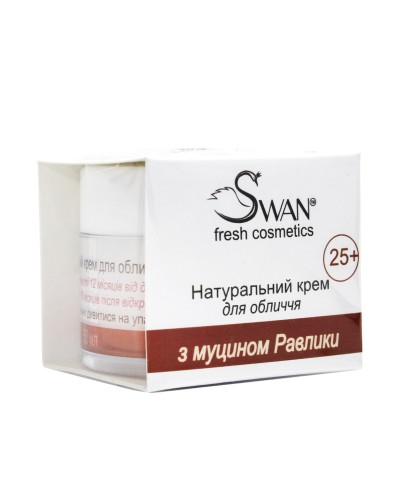 Натуральный крем Swan для лица с муцином улитки 25+ 50 мл