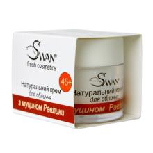 Натуральний крем Swan для обличчя з муцином равлика 45+ 50 мл