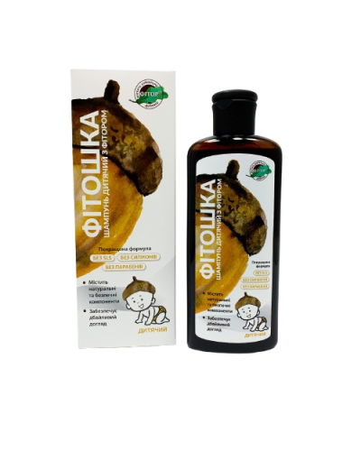 Шампунь дитячий ФІТОШКА (з фітором) 250 мл
