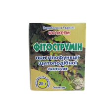 Фітокрем "Фітострумін" 25 г