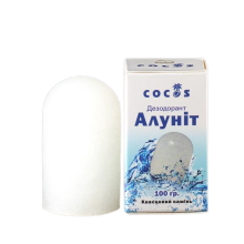 Натуральний твердий дезодорант Cocos Алуніт (аналог Кристалу) 100 г