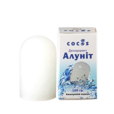 Натуральний твердий дезодорант Cocos Алуніт (аналог Кристалу) 100 г
