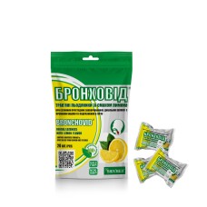 Льодяники БРОНХОВІД Shivmed лимон 20 шт.