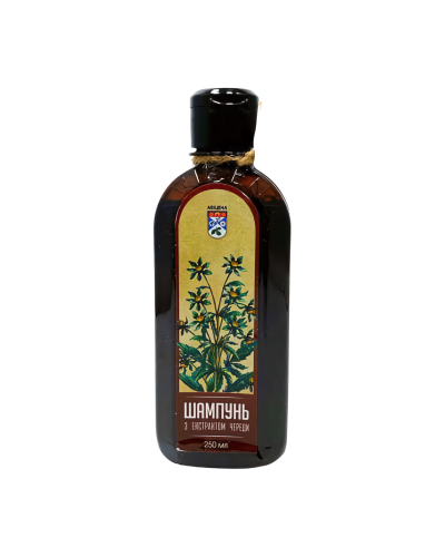 Натуральний шампунь АВІЦЕННА з екстрактом череди 250 мл