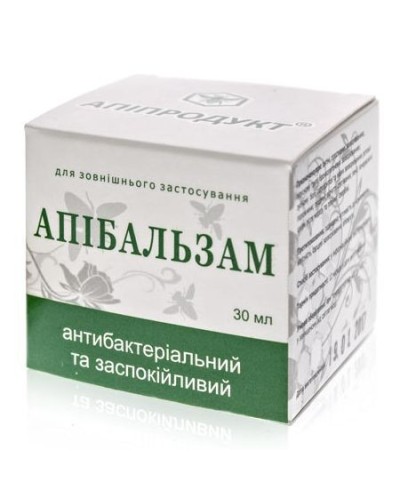 Апібальзам Апипродукт антибактеріальний та заспокійливий 30 мл