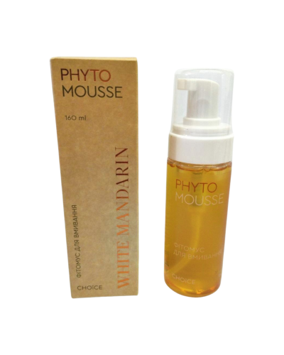 Ніжний фітомус для вмивання White Mandarin Морські водорості 160 мл