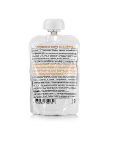 Обліпихова паста LiQberry дой-пак 100 мл