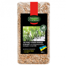 Зерно пшениці озимої органічне Organic Country 400 г