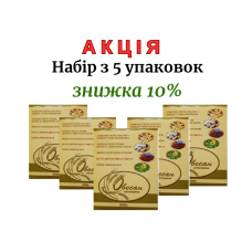 Овесан Біоліка набір 5 упак. зі знижкою 10%