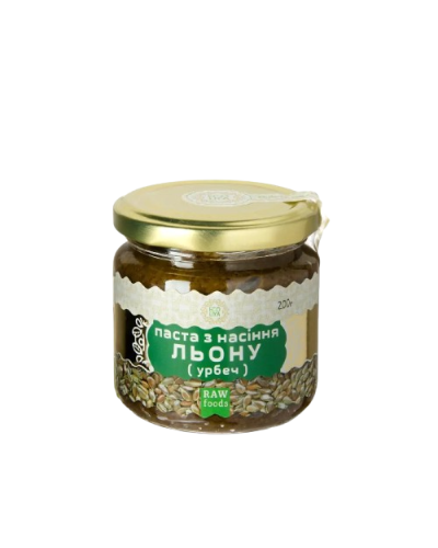 Паста з насіння льону (урбеч) Еколія 200 г