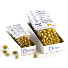 Оливки зелені з кісточкою Greek Product та орегано 100 г