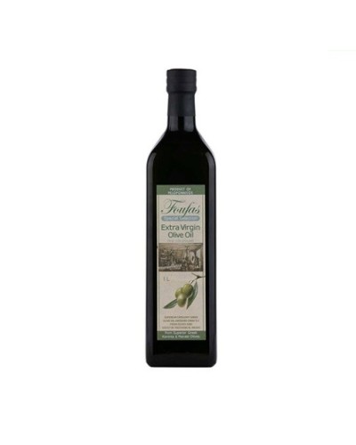 Оливкова олія FOUFAS першого холодного віджиму (Греція) 1000 мл