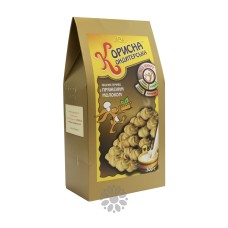 Печиво "Корисна Кондитерська з пряженим молоком" зі стевією (без цукру), 300 г