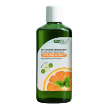 Ополіскувач для ротової порожнини з бішофітом BishEffect апельсин-м'ята 500 мл