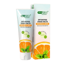 Органічна зубна паста з бішофітом BishEffect Апельсин та М'ята 75 мл
